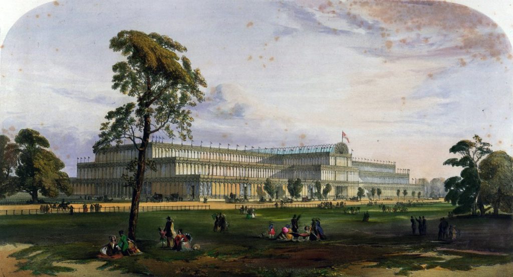 3 Большая выставка 1851 года в Гайд-парке .