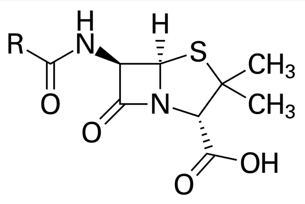 2 Общая структура пенициллинов